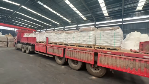 珠海吸水树脂制造厂产品装车实景