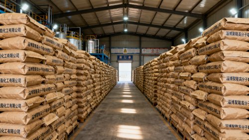 工业级吸水树脂颗粒装车发往个人护理和工业应用场景