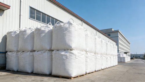 工厂厂区吸水树脂产品装车