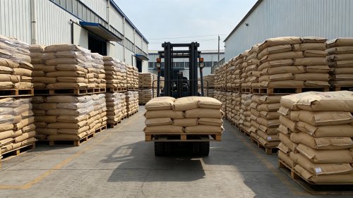 舟山高分子吸水树脂厂家厂区装车