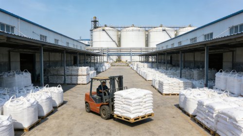 高吸水性树脂颗粒包装装车