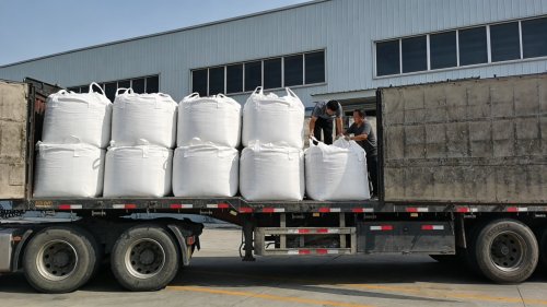 工厂厂区SAP吸水树脂包装装车