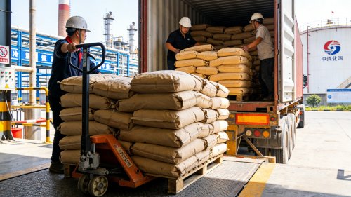 SAP吸水树脂防漏应用产品装车发货实拍图