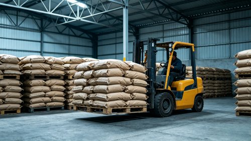 高吸水性树脂SAP快吸型产品工厂厂区装车交联度0.21%粒径20至50目适用于纸尿裤快速吸收层