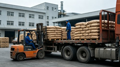 化学高吸水性树脂交联SAP交联密度表面交联生产工厂厂区实景